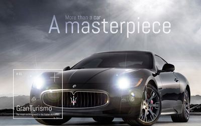 Maserati Microsite.