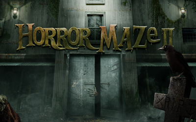 Horror maze Microsite.