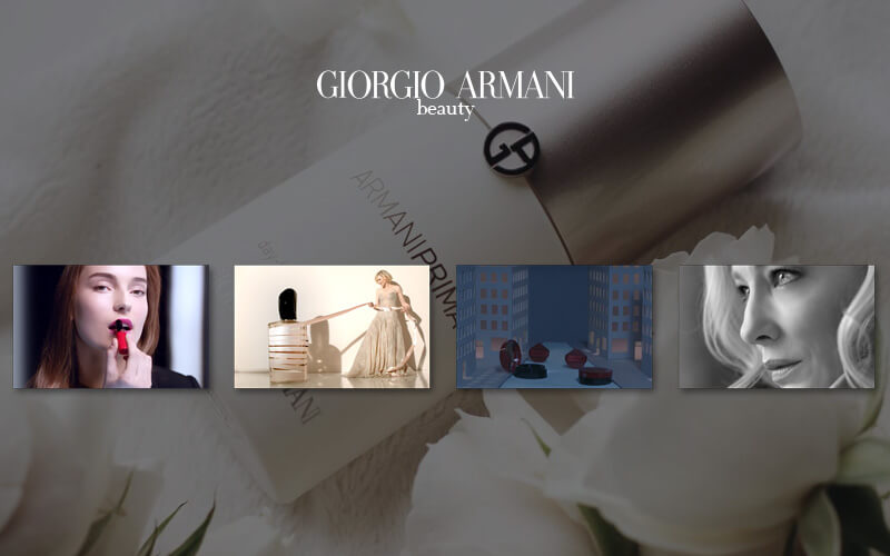 Giorgio Armani Microsite.