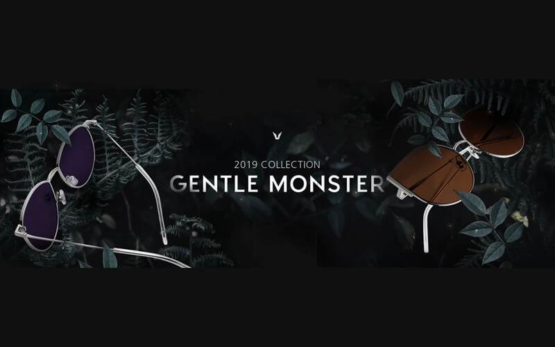 Gentle monster Microsite.