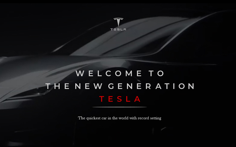 TESLA website.