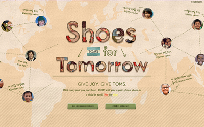 TOMS Microsite.