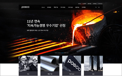 Posco  Website.